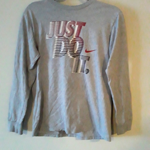 Nike Classic Just Do It Teen Unisex LongsleeveTee - Picture 4 of 12